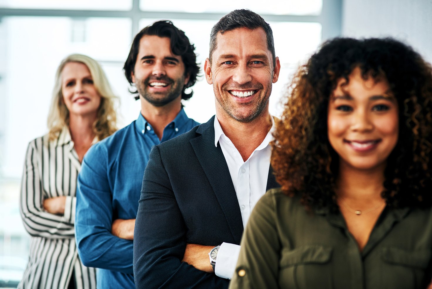 The diverse team is a dynamic team